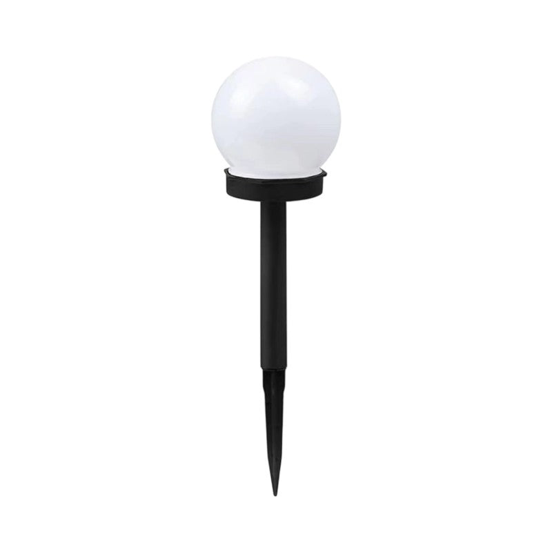 Solar bulb ground plug light
