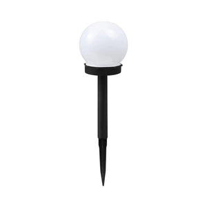 Solar bulb ground plug light