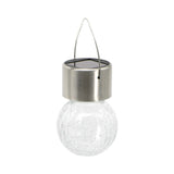 Solar glass pendant light