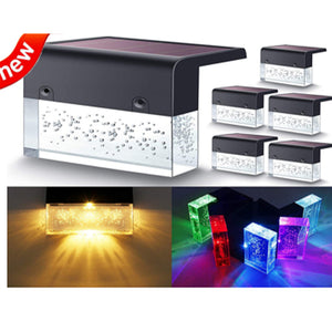 New solar powered step light